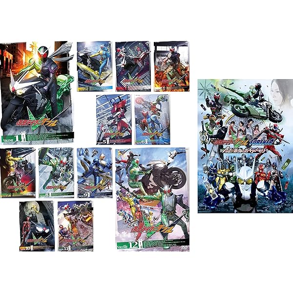 Amazon.co.jp: 仮面ライダーW（ダブル） DVD全12巻セット : DVD