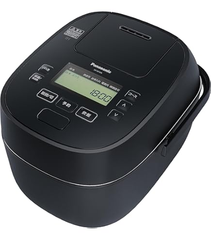 Amazon | パナソニック 炊飯器 5.5合 スチーム&可変圧力IH式 Wおどり
