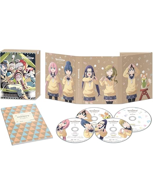Amazon.co.jp: 【Blu-ray】「ゆるキャン△」 初回生産限定盤 全3巻