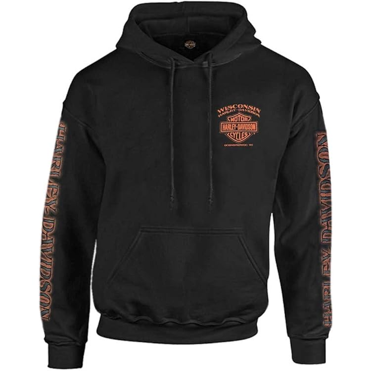 Amazon.com: Harley-Davidson® Men's Retro Outline Hoodie - Slim Fit