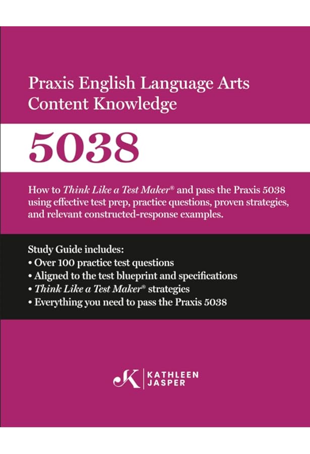 Amazon.com: Praxis English Language Arts 5038 Content Knowledge
