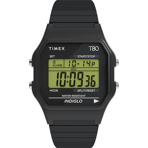 Amazon.com: Timex Men's Classical Digital 36mm Watch - White Strap