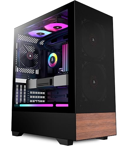 Amazon.com: ZXFF Gaming Case, Mid-Tower ATX/M-ATX/ITX PC Gaming