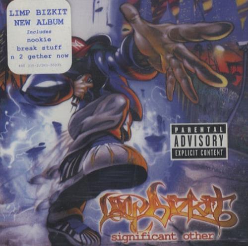 Limp Bizkit Significant Other German Cd Album 490335-2 Significant