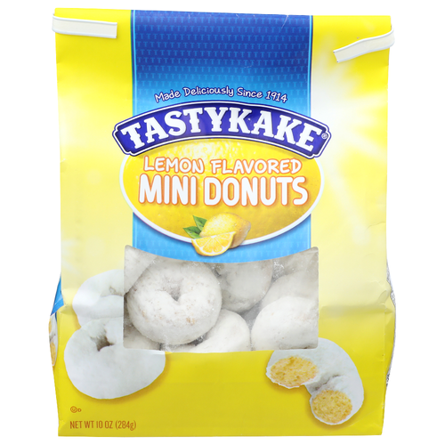 Tastykake Lemon Flavored Mini Donuts - 10 Ounce - Brookshire's