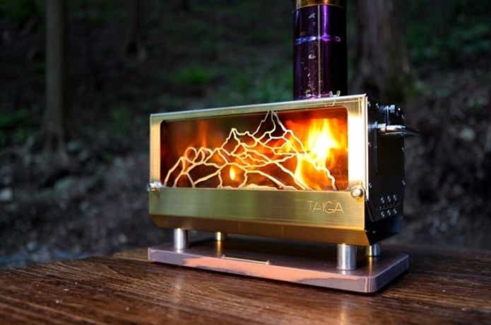 卓上でも使える！VICTORY CAMPより3WAY薪ストーブ「TAIGA」新発売