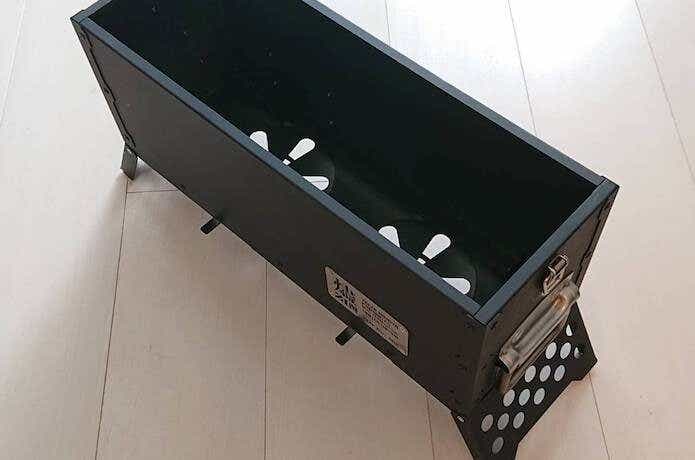 田中ケンさん発案！「炭火グリル」と「火消し壺」が合体したミリタリー