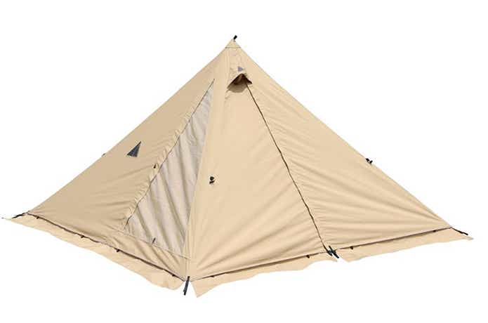 伝説のテント進化】テンマク「パンダ」に、懸念点だった“閉塞感を