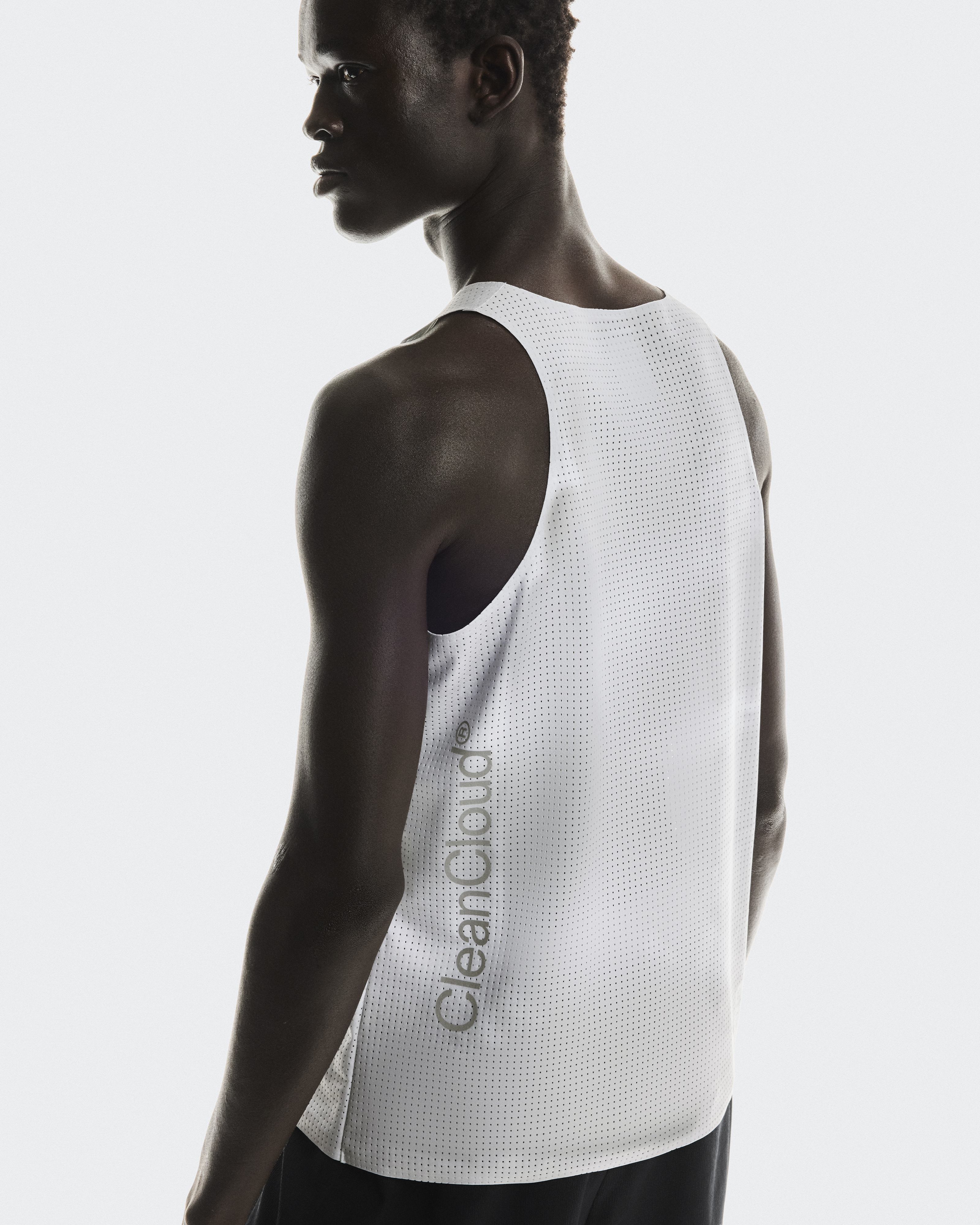 メンズ Pace Tank | グレー & ホワイト | On 日本