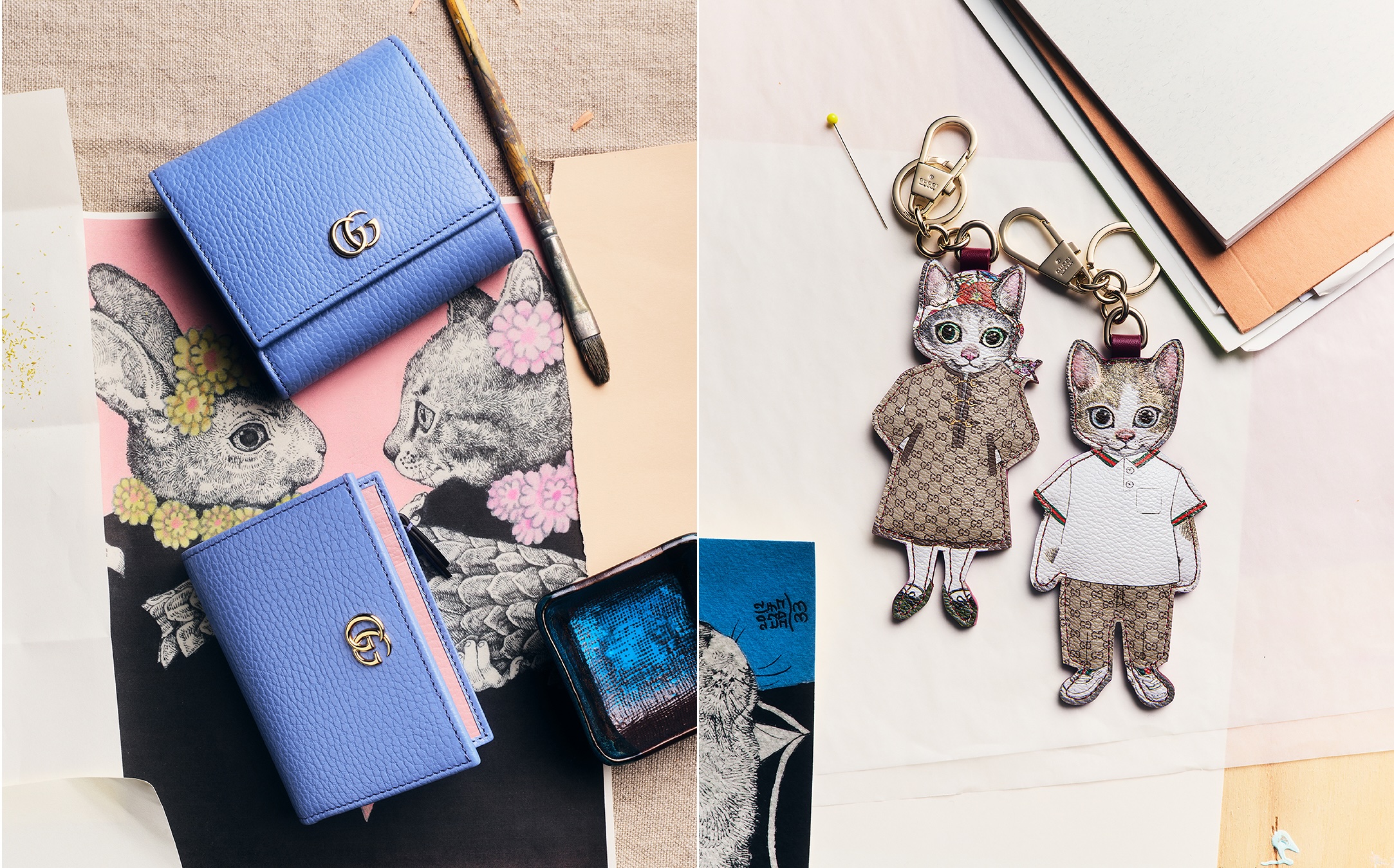 グッチ×ヒグチユウコによる新たな猫チャームが発売。春のラッキーデー