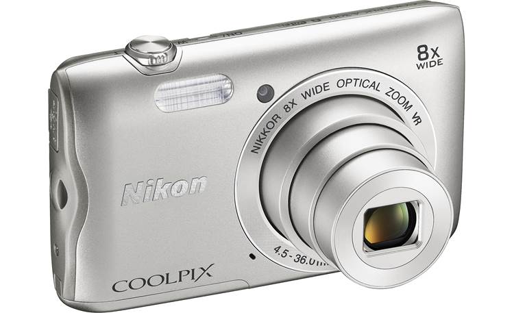 Nikon Coolpix A300 20-megapixel camera with 8X optical zoom, Wi-Fi