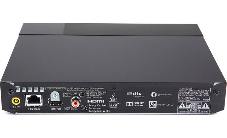 Sony BDP-S1700 Blu-ray player with networking at Crutchfield