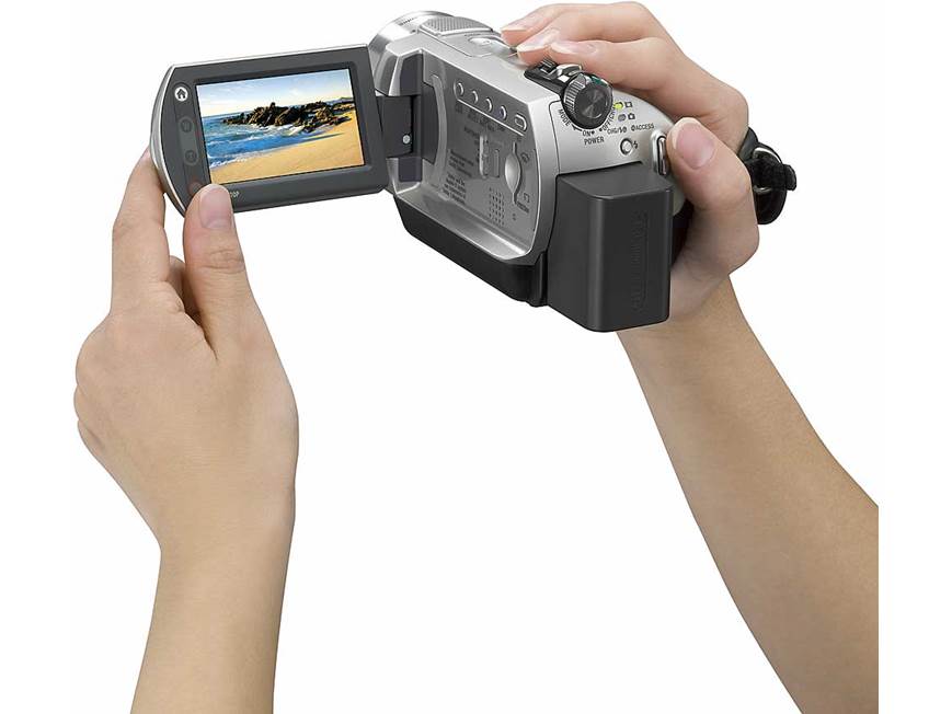 Sony DCR-SR300 40-gigabyte hard drive camcorder at Crutchfield