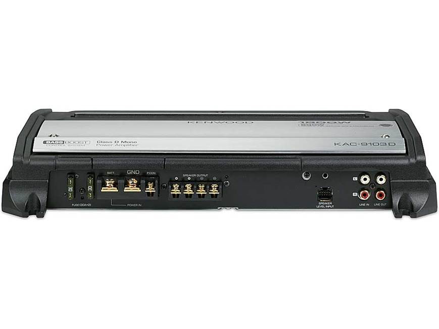 Kenwood KAC-9103D Mono subwoofer amplifier 900 watts RMS x 1 at 2