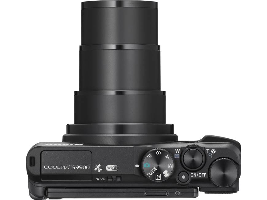 Nikon Coolpix S9900 (Black) 16-megapixel camera with 30X optical