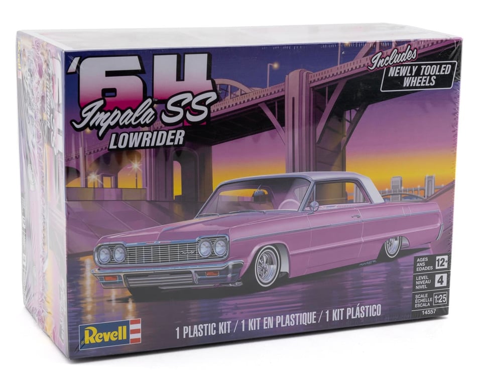 Revell 1/25 1964 Chevy Impala SS Lowrider Plastic Model Kit