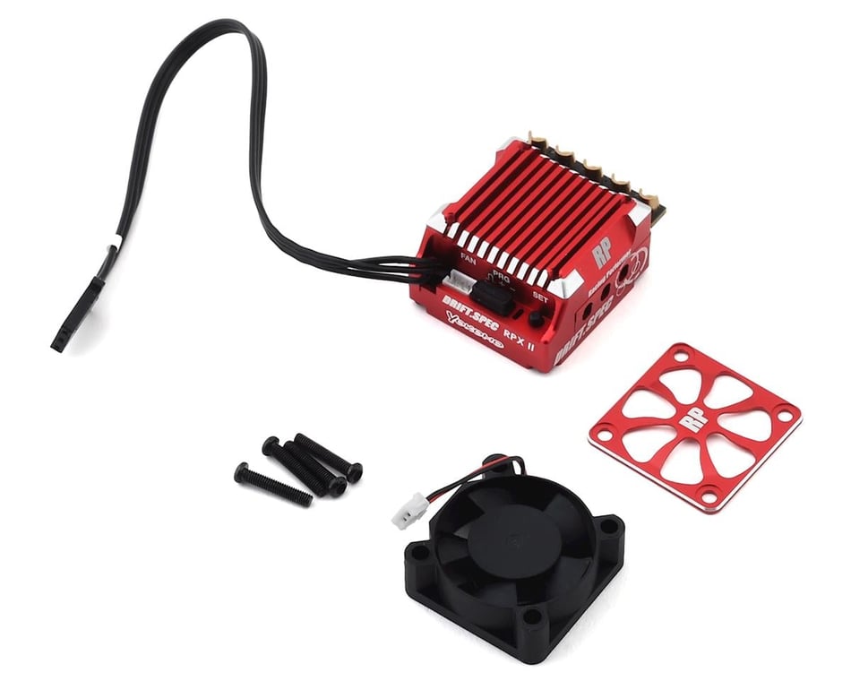 Yokomo RPX-II Drift Spec Sensored Brushless ESC (Red) [YOKBL