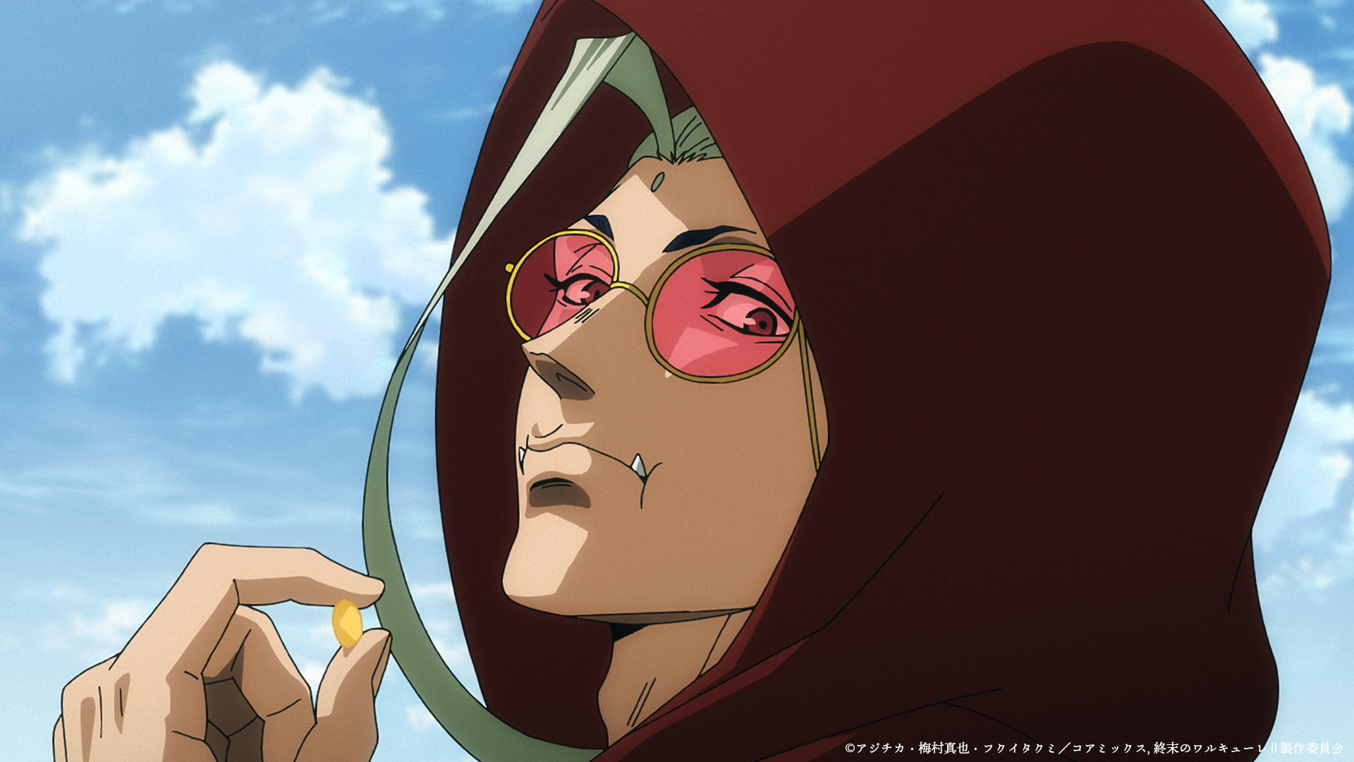 終末のワルキューレII』第12話 釈迦を襲う怨念の眼差しと狂気の斧