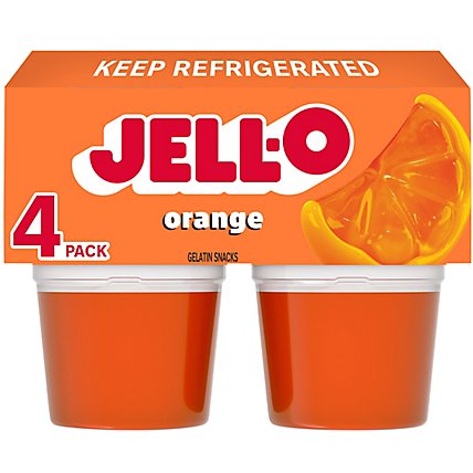 Jell-O Original Orange Artificially Flavored Ready-to-Eat Gelatin