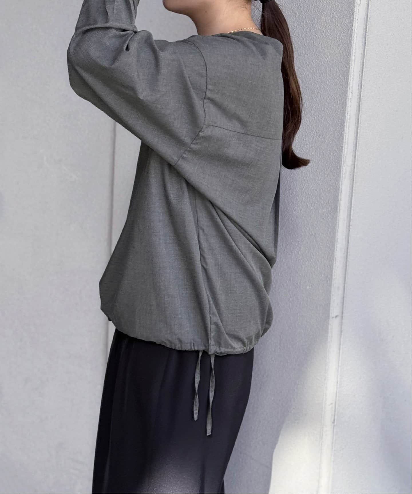 クリアツイルVネックブラウス（シャツ／ブラウス）｜JOURNAL STANDARD