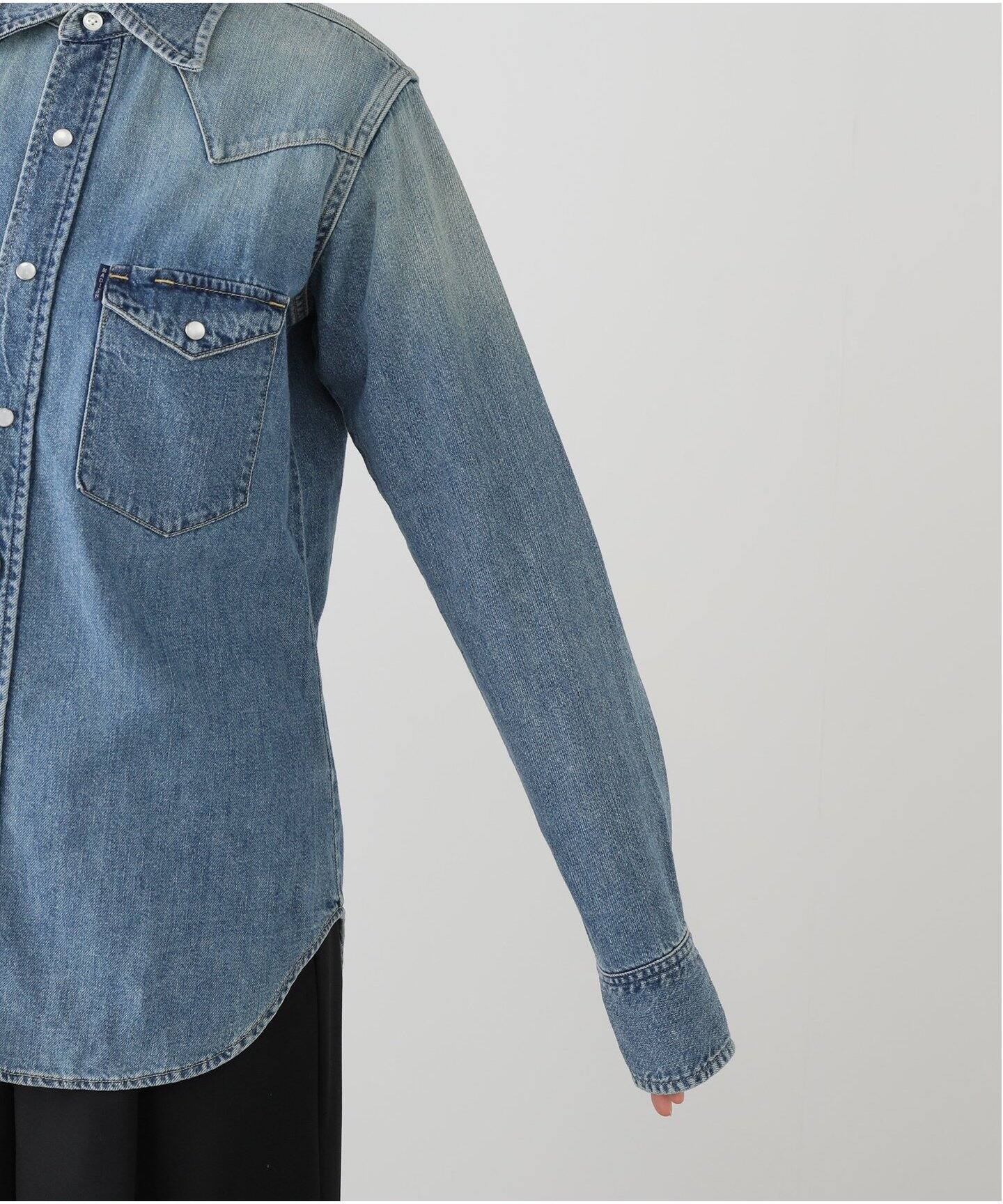 MADISONBLUE/マディソンブルー WESTERN SHIRTS デニムシャツ MB244