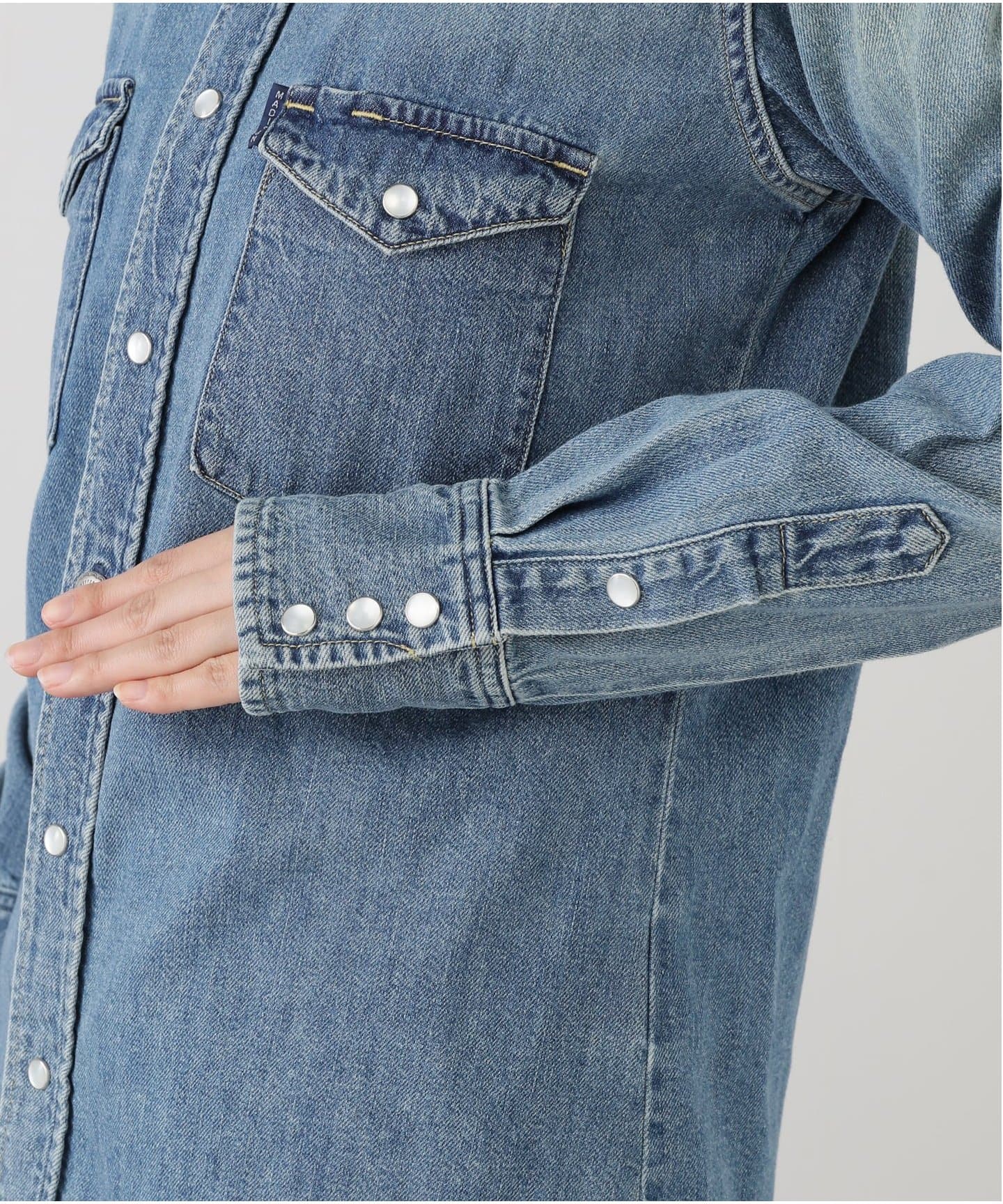 MADISONBLUE/マディソンブルー WESTERN SHIRTS デニムシャツ MB244