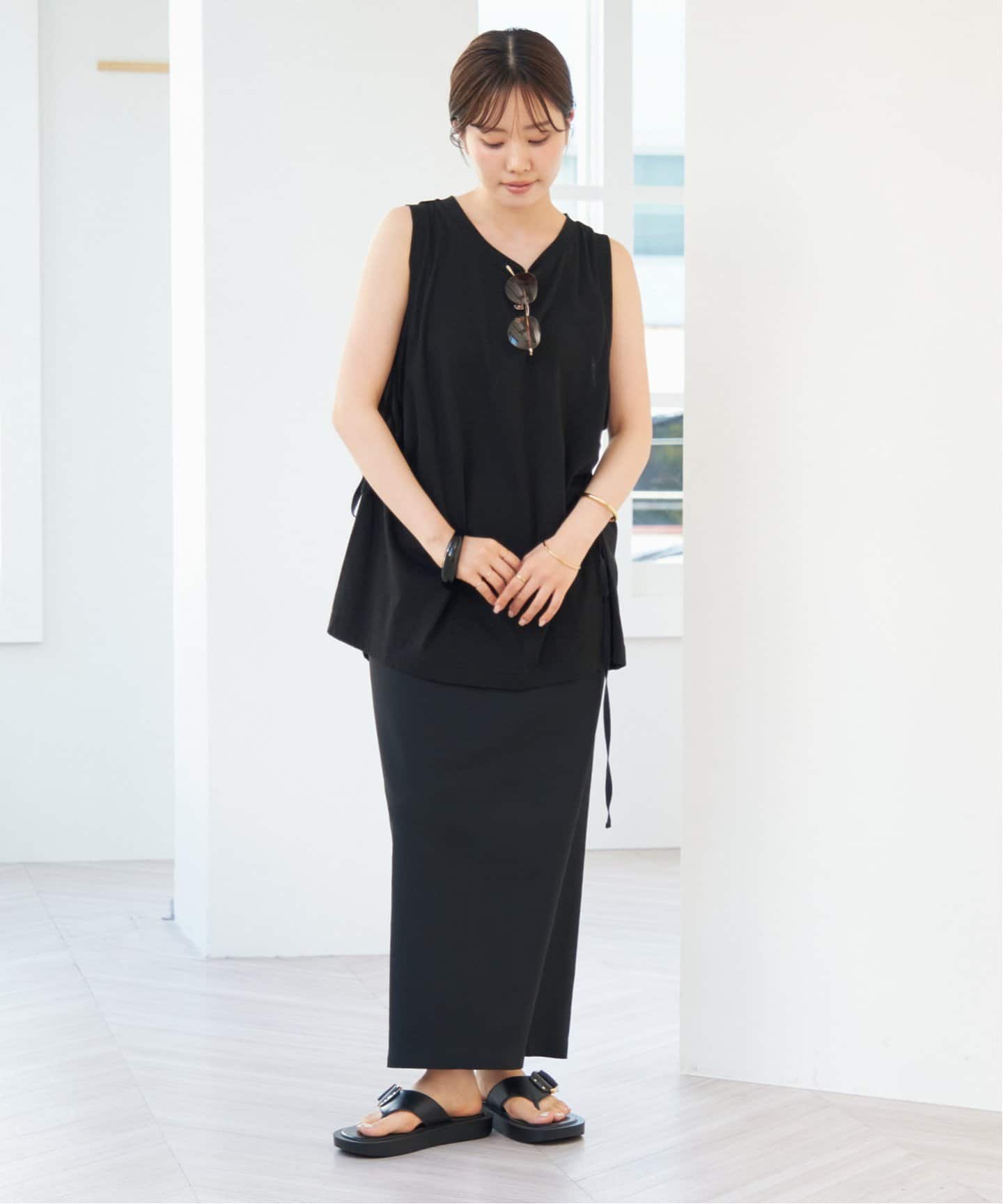 追加》R'IAM ダイバータイトスカート（ロング・マキシ丈スカート