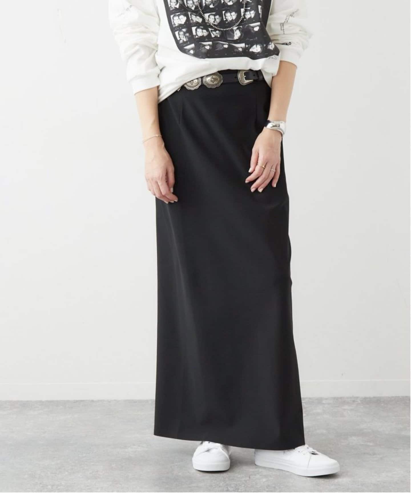 追加》R'IAM ダイバータイトスカート（ロング・マキシ丈スカート