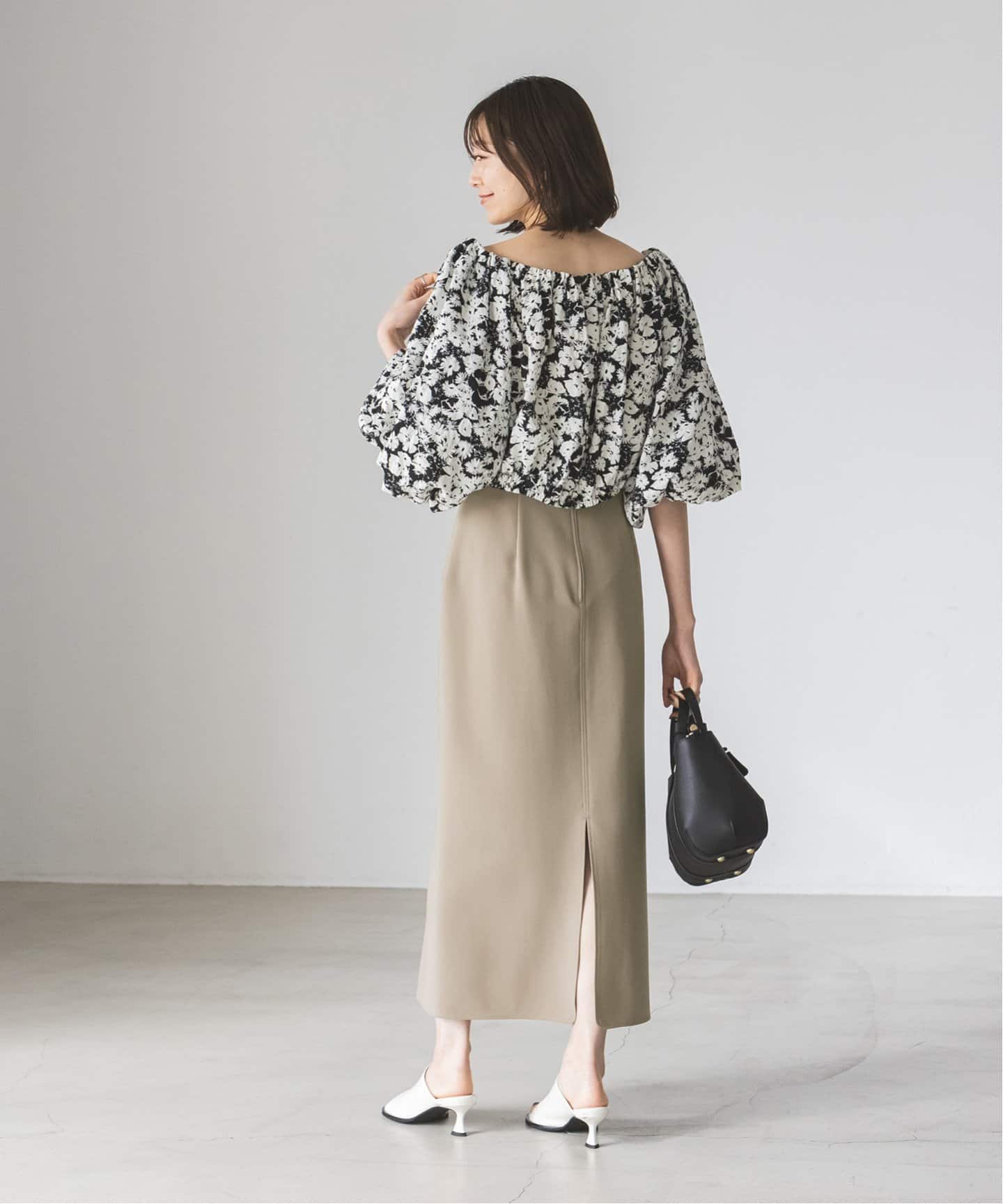 追加》ジャージーライクカラータイトスカート 6（ロング・マキシ丈