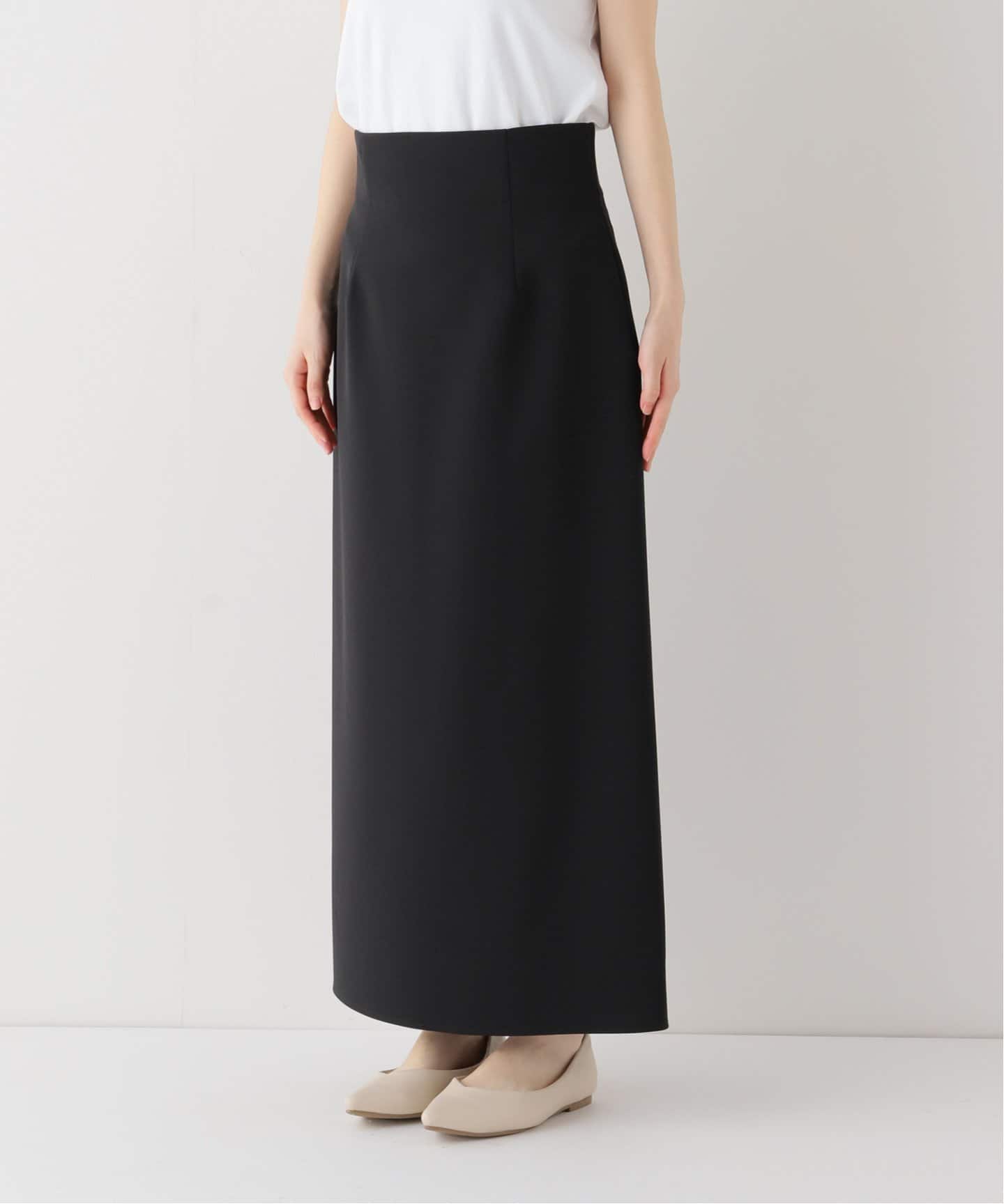 追加》ジャージーライクカラータイトスカート8（ロング・マキシ丈