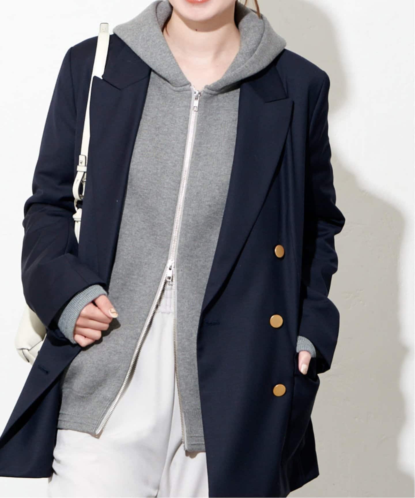 追加2》ダブルニットフーディ（カーディガン）｜JOURNAL STANDARD