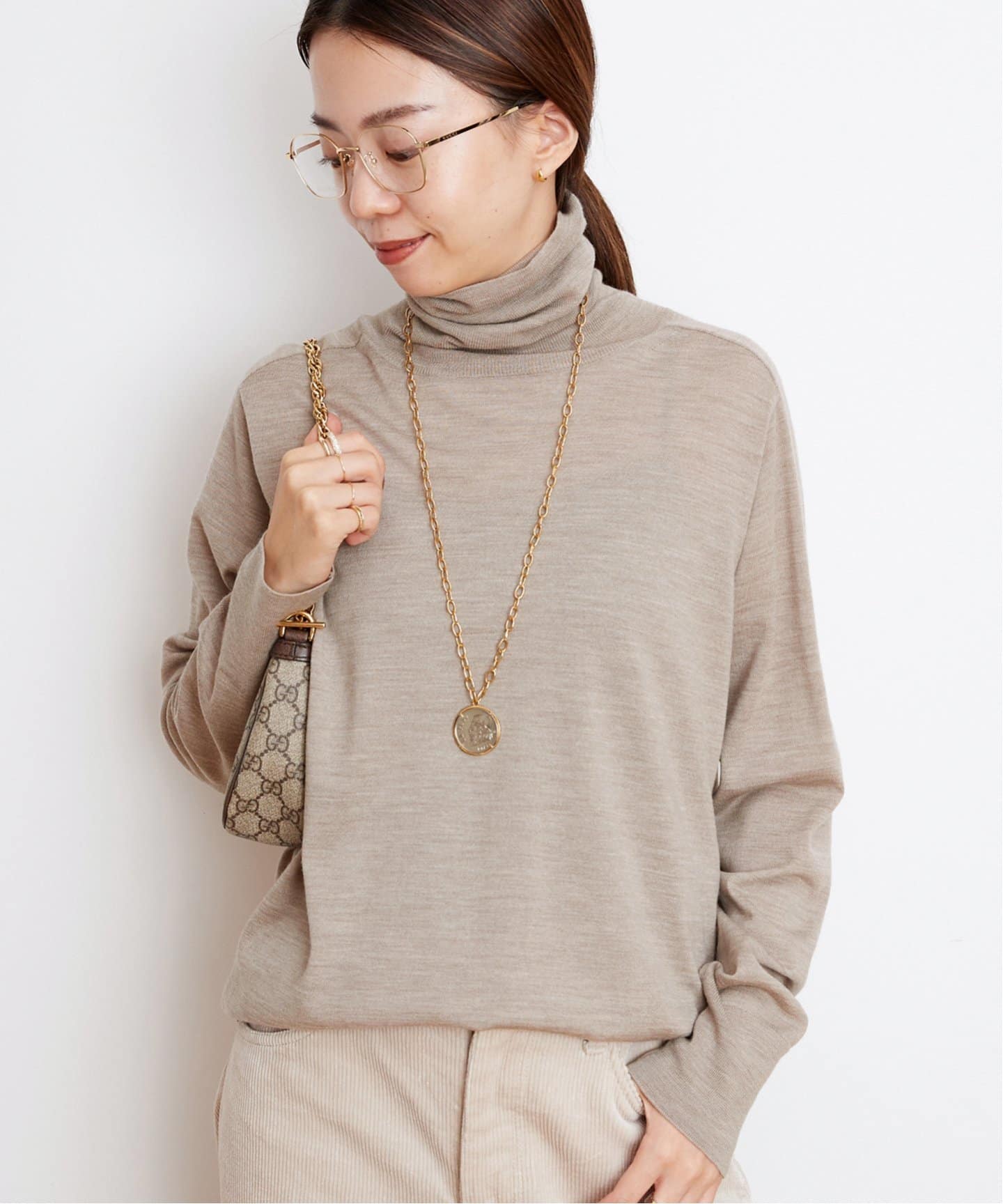 refind タートルネックプルオーバー（ニット／セーター）｜MUSE de