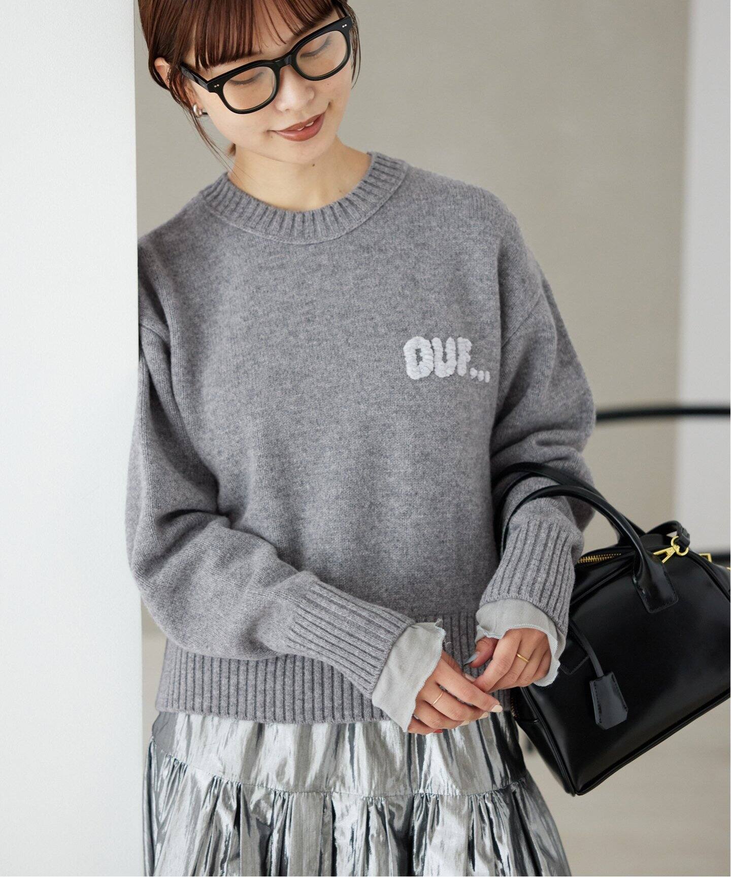 OUF ロゴニット（ニット／セーター）｜SLOBE IENA（スローブ イエナ