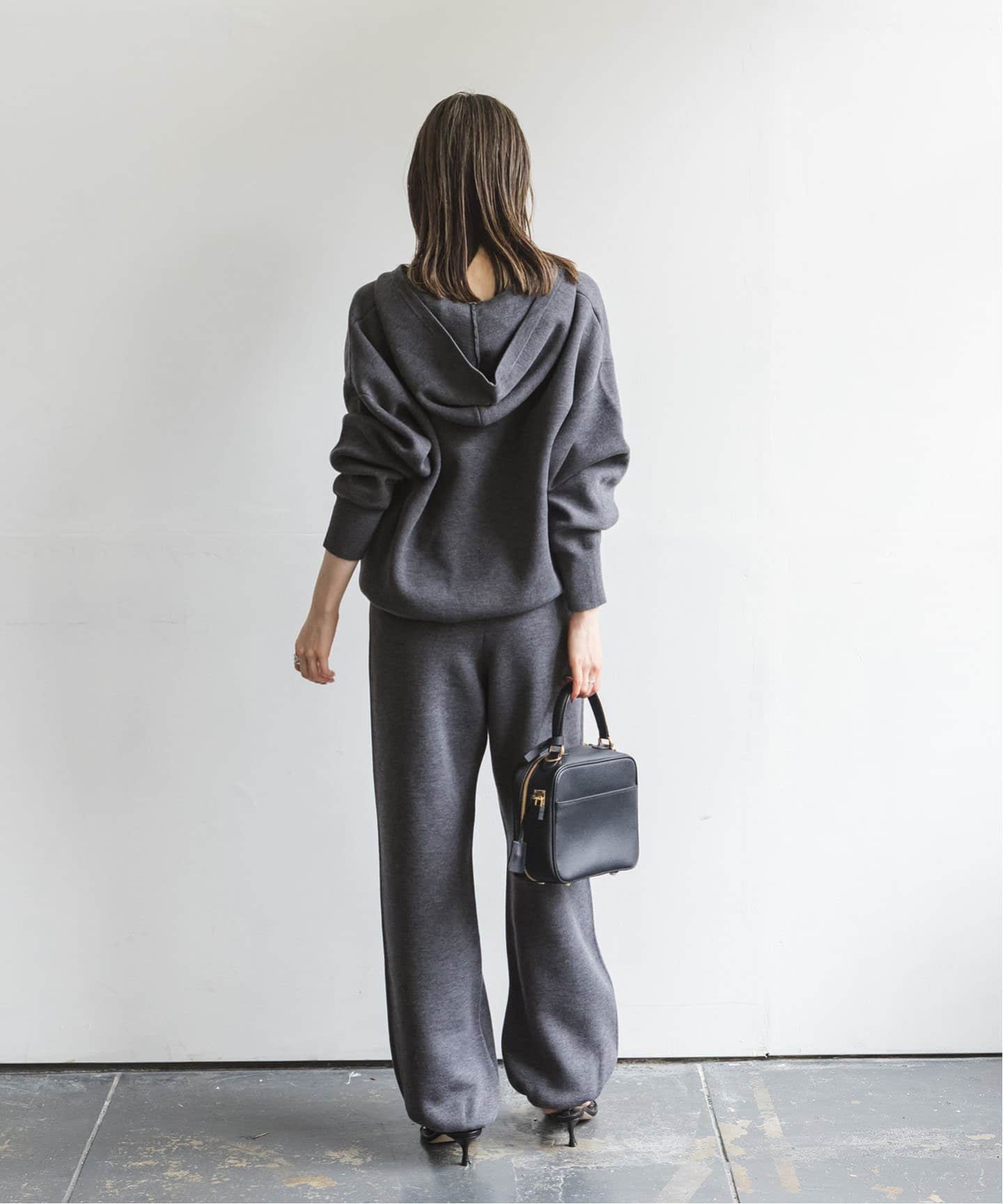 追加》接結タック編みフードプルオーバー2（ニット／セーター）｜NOBLE