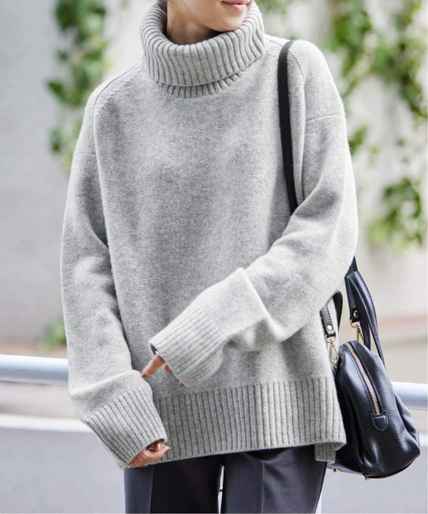 ≪追加≫AQUAタートルプルオーバー（ニット／セーター）｜FRAMeWORK