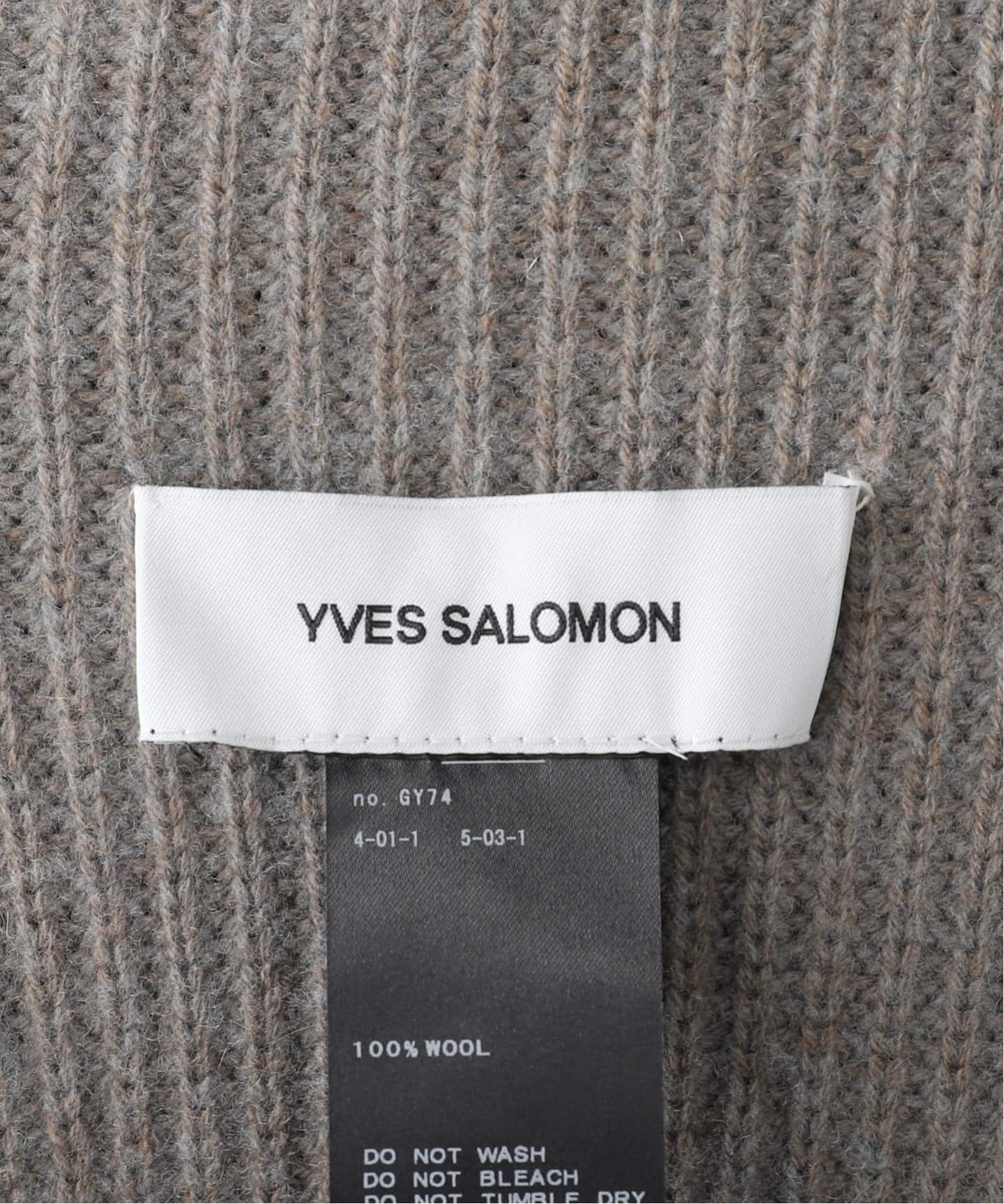 YVES SALOMON / イヴ サロモン】 FRONT KNITWEAR（ニット／セーター