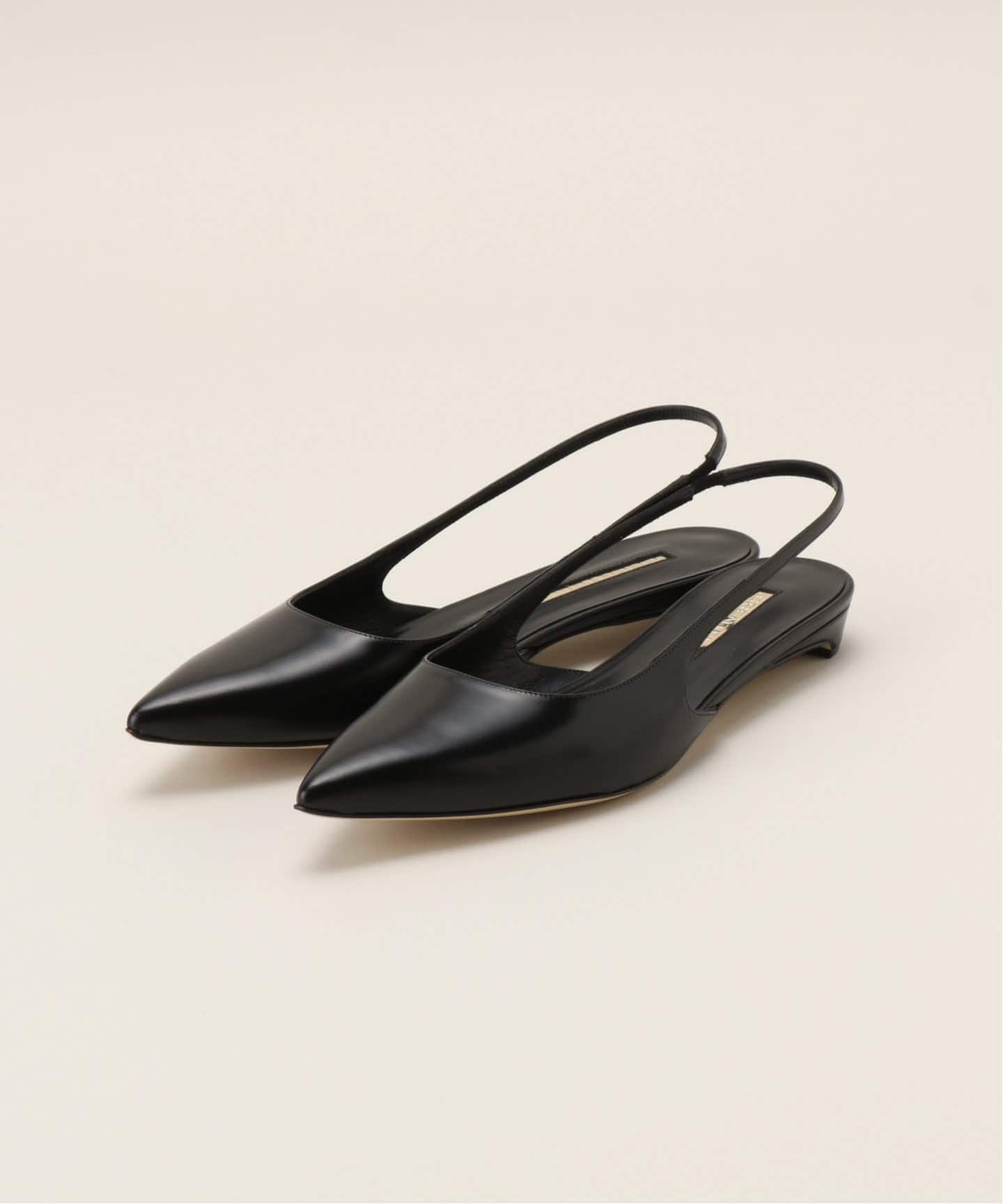 BRENTELLA/ブレンテッラ バックストラップフラットシューズ（パンプス