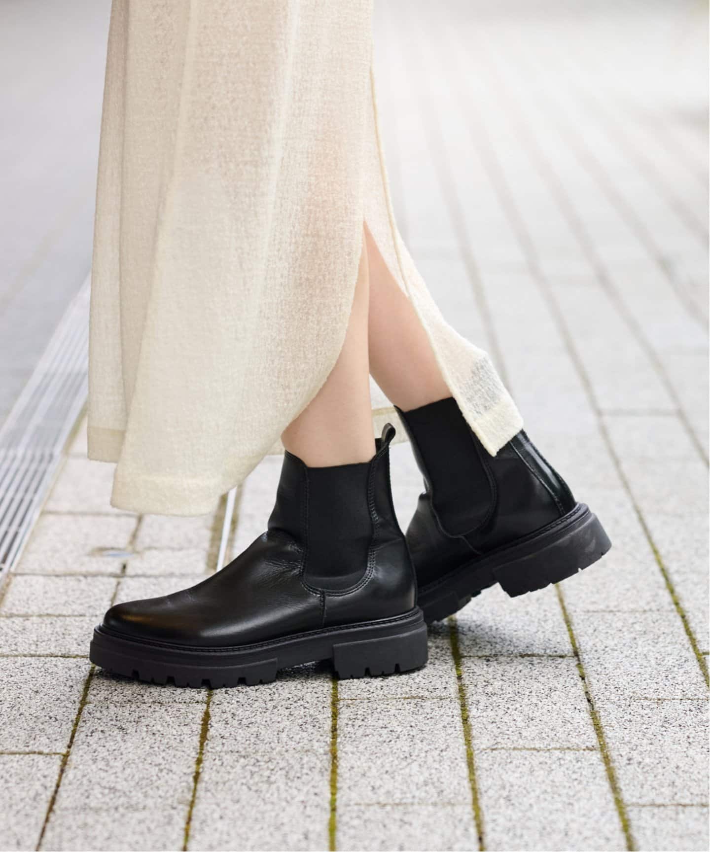 ENESS/エネス】 サイドゴアブーツ（ブーティ・ショートブーツ）｜U by