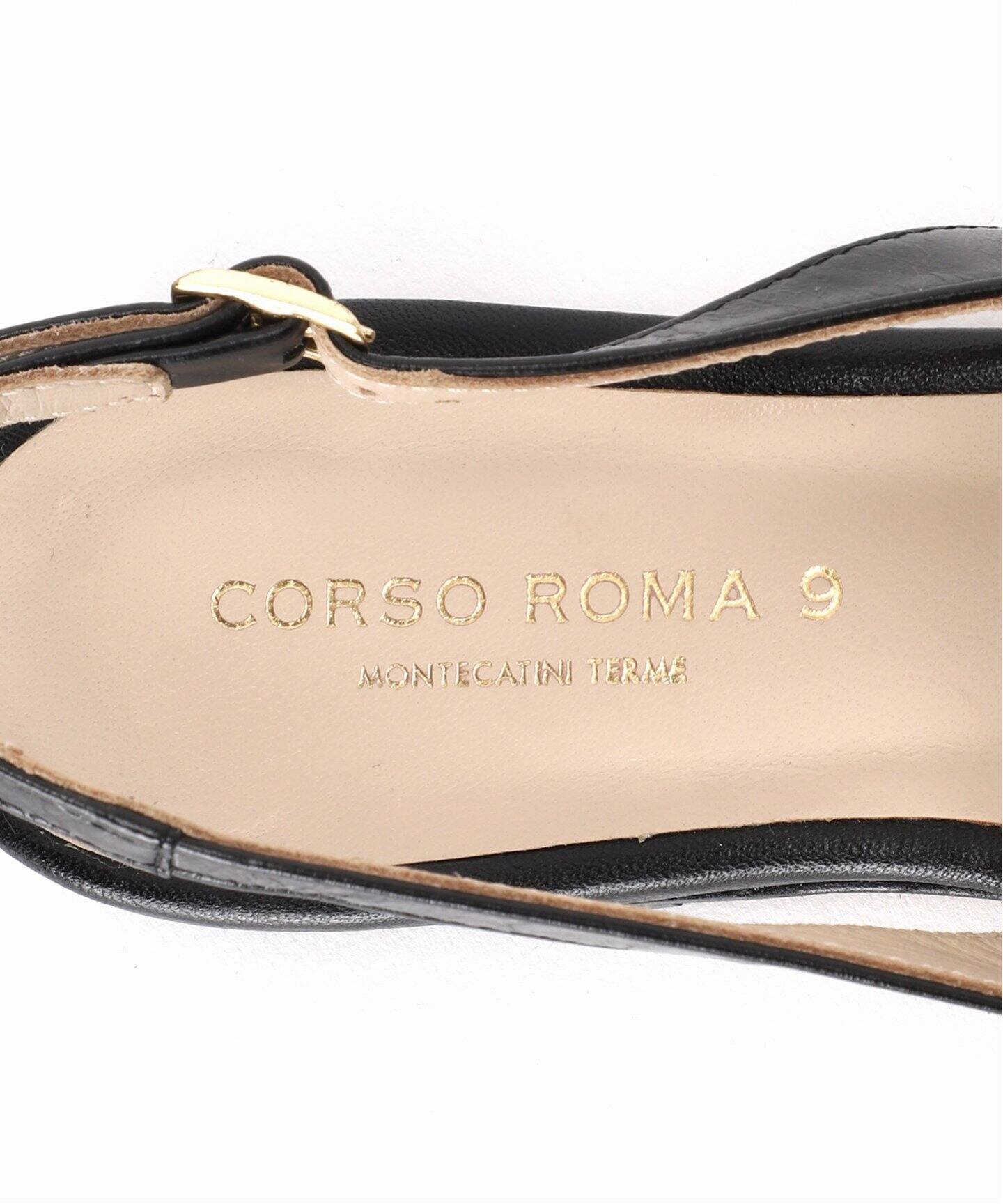 CORSOROMA9 別注バックストラップフラットミュール（フラットシューズ