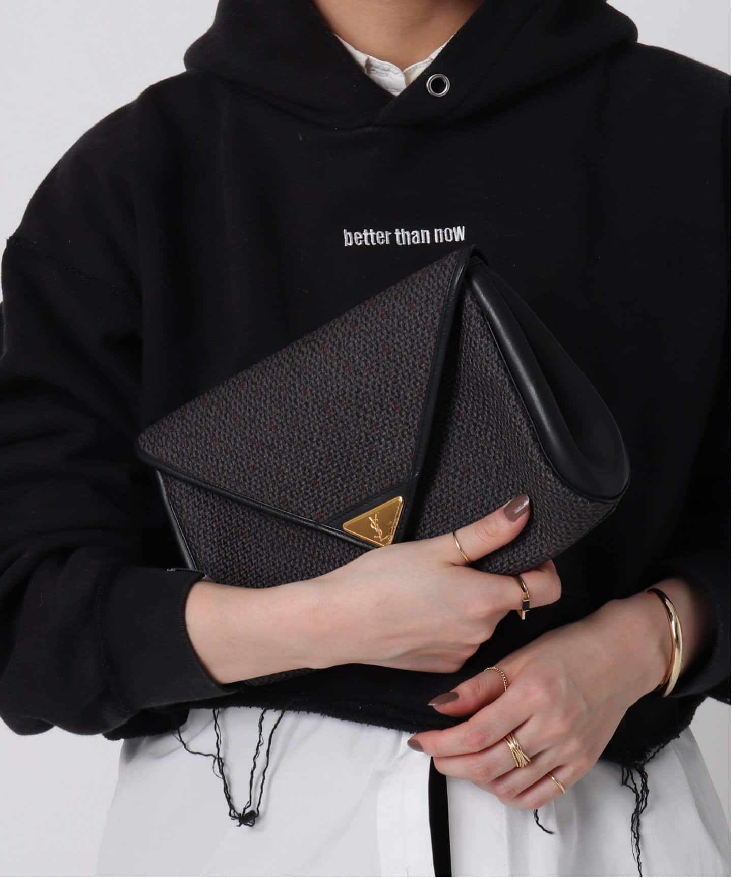 VINTAGE YSL/イヴ サンローラン】クラッチバッグ（クラッチバッグ