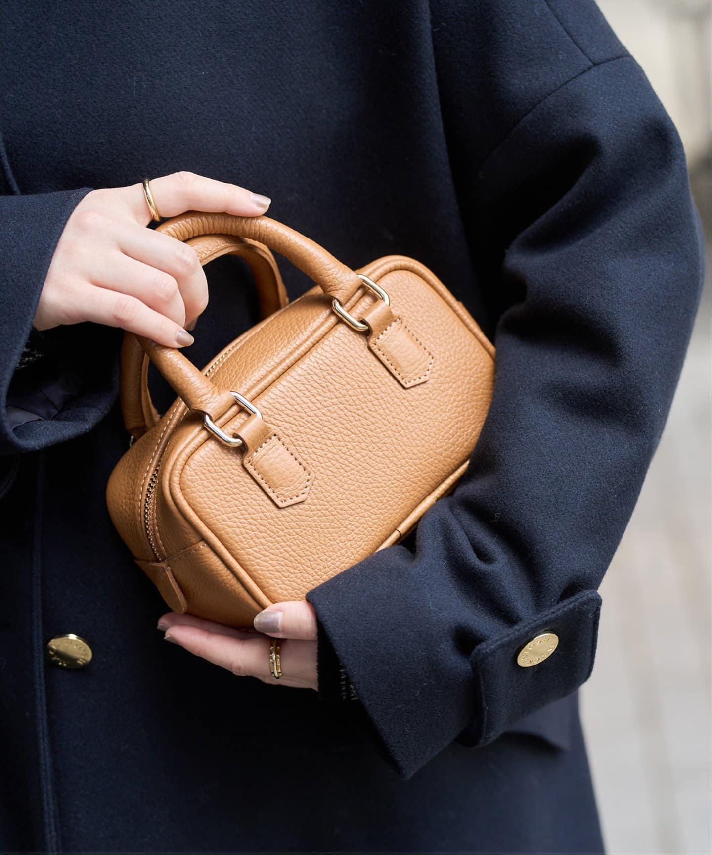 AULENTTI/オウレンティ 別注 ミニボストンバッグ（ボストンバッグ