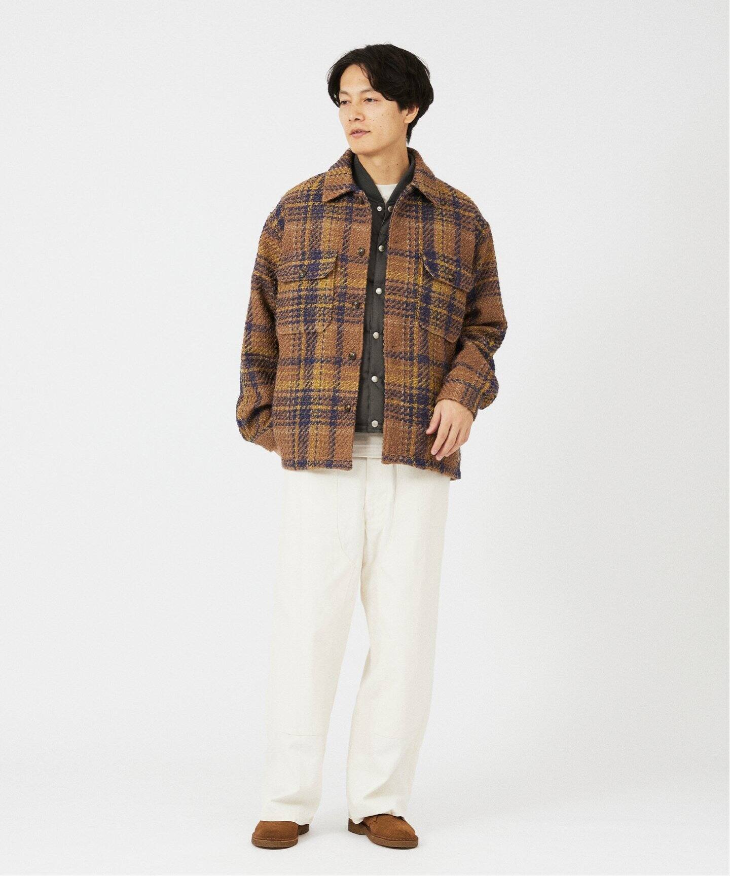 LOOP ツイードチェック CPO ブルゾン（その他ブルゾン／アウター