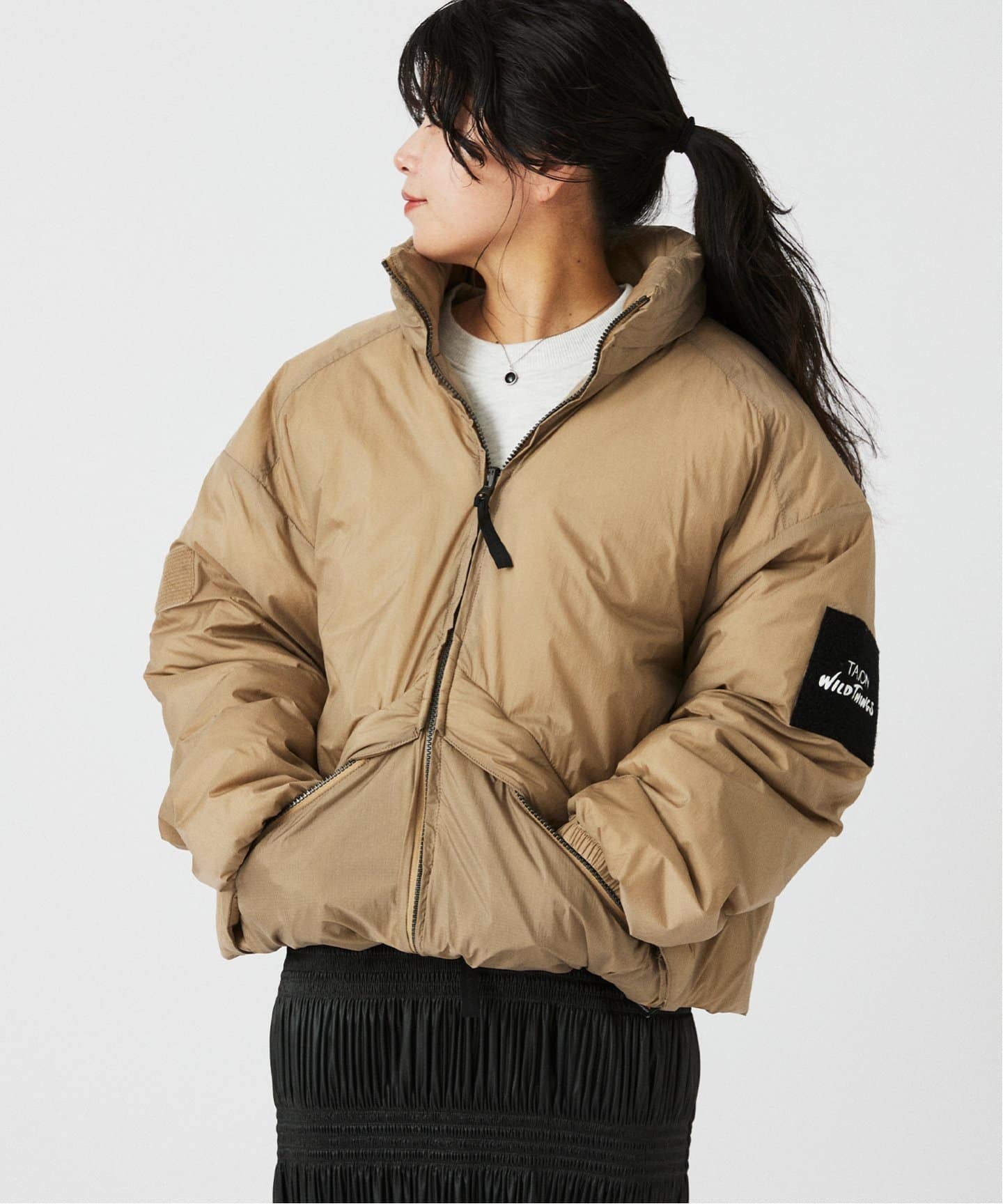 WILD THINGS × TAION 別注 リバーシブルコールドウェザーパーカー