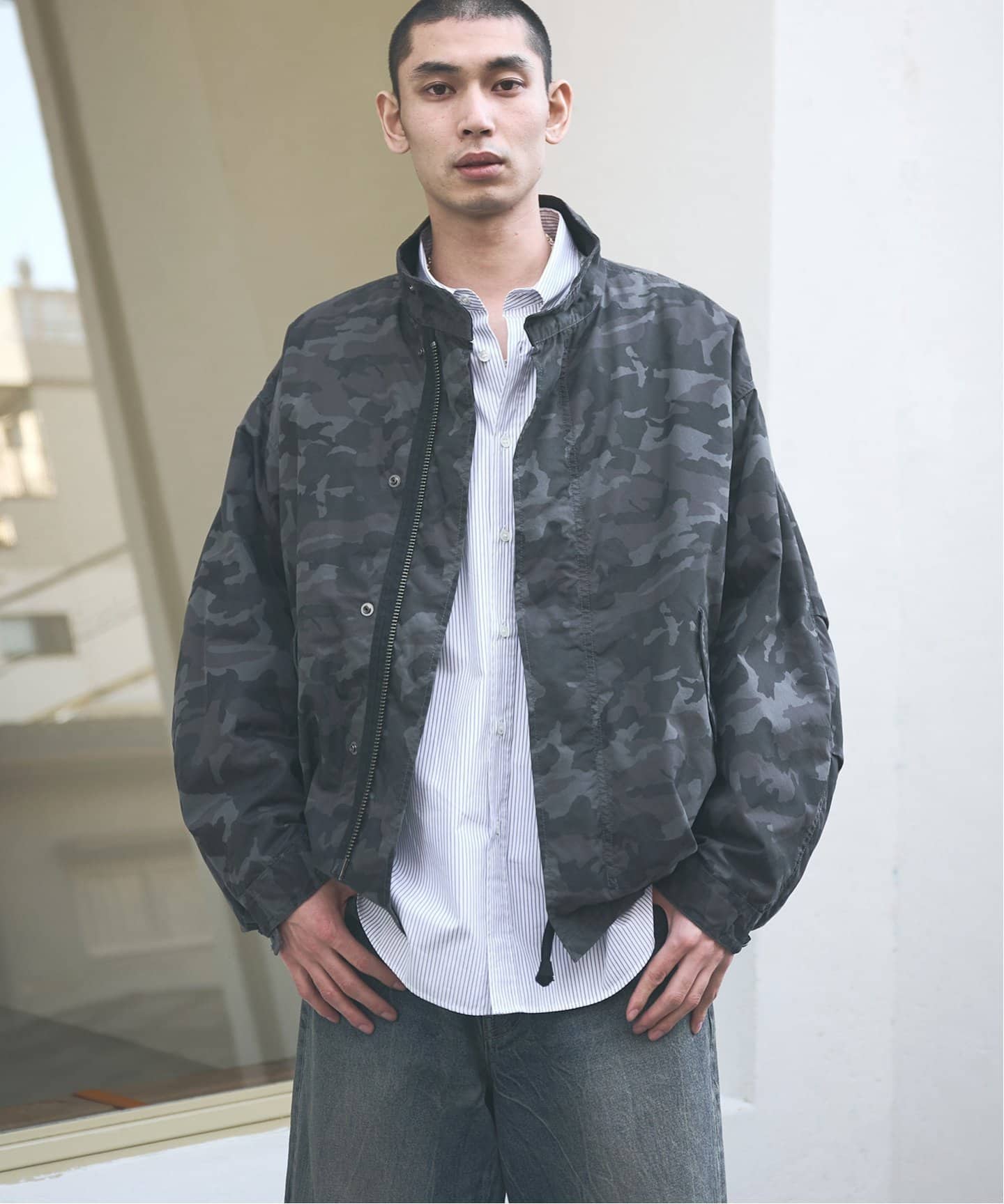 ブルゾン+中綿ライナーの2点セット】65 ショート モッズ（モッズコート