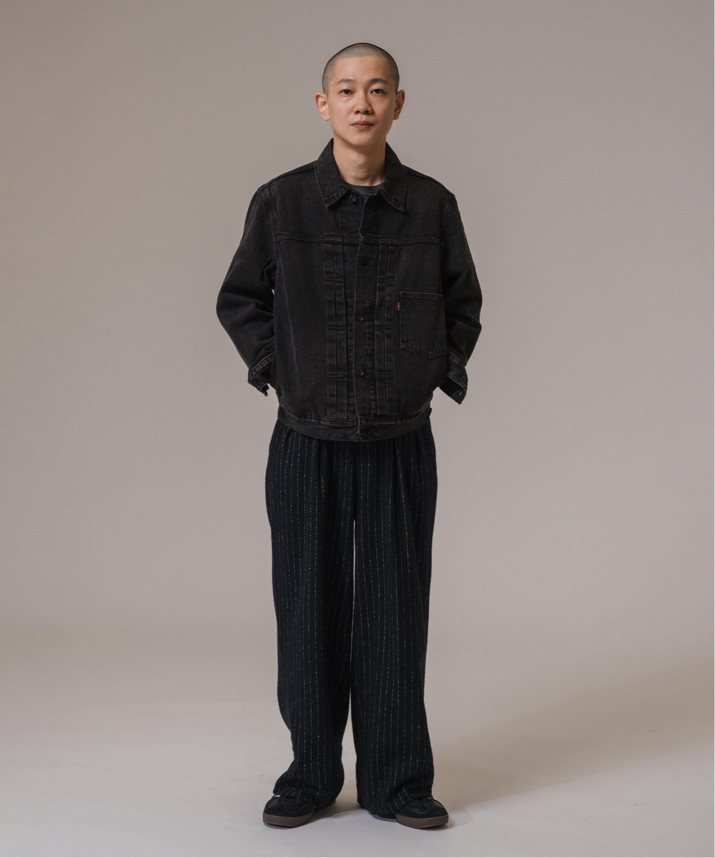 Levi's(リーバイス) 30th 別注 Type 1 Trucker Jacket BLACK（デニム