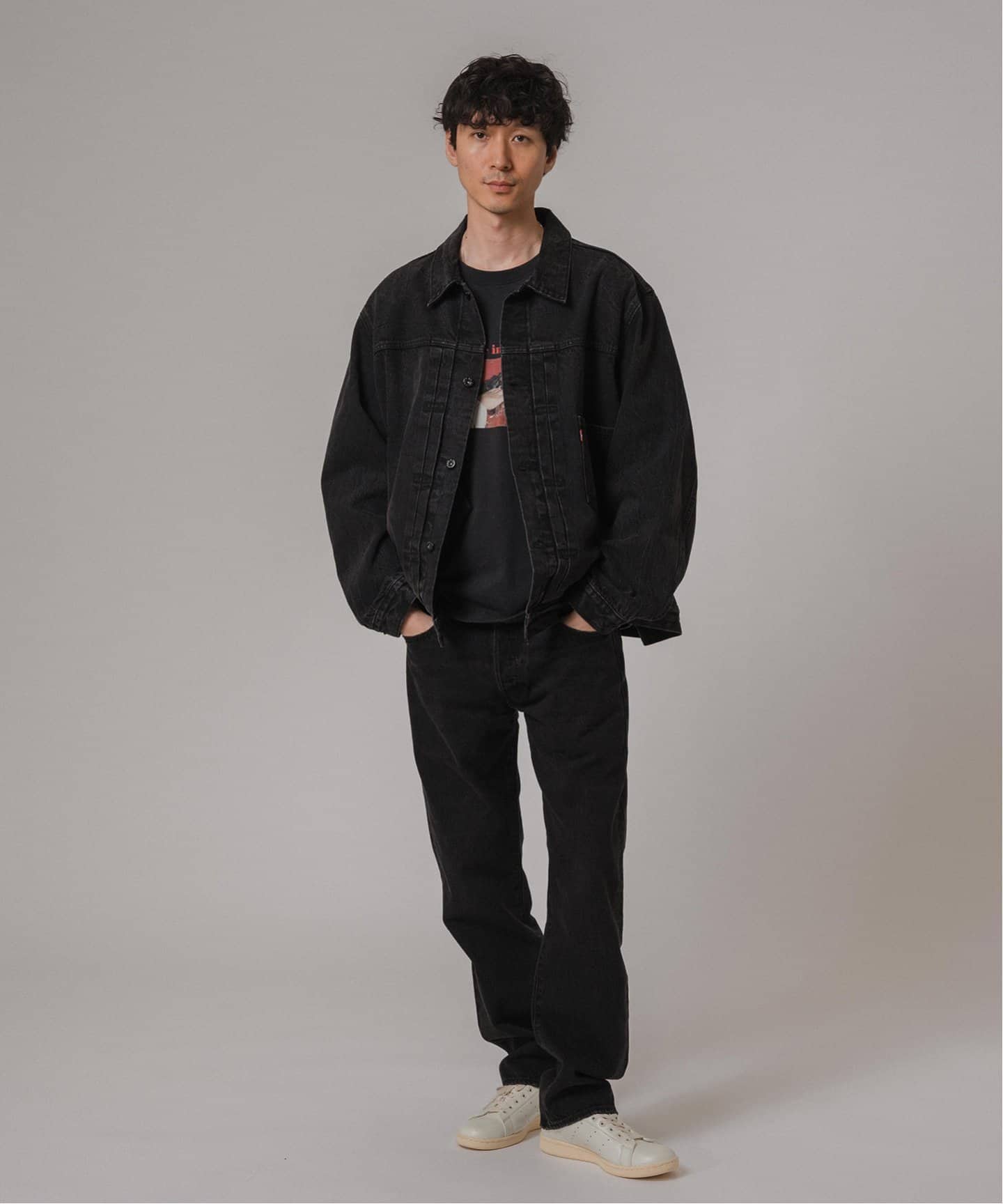 Levi's(リーバイス) 30th 別注 Type 1 Trucker Jacket BLACK（デニム