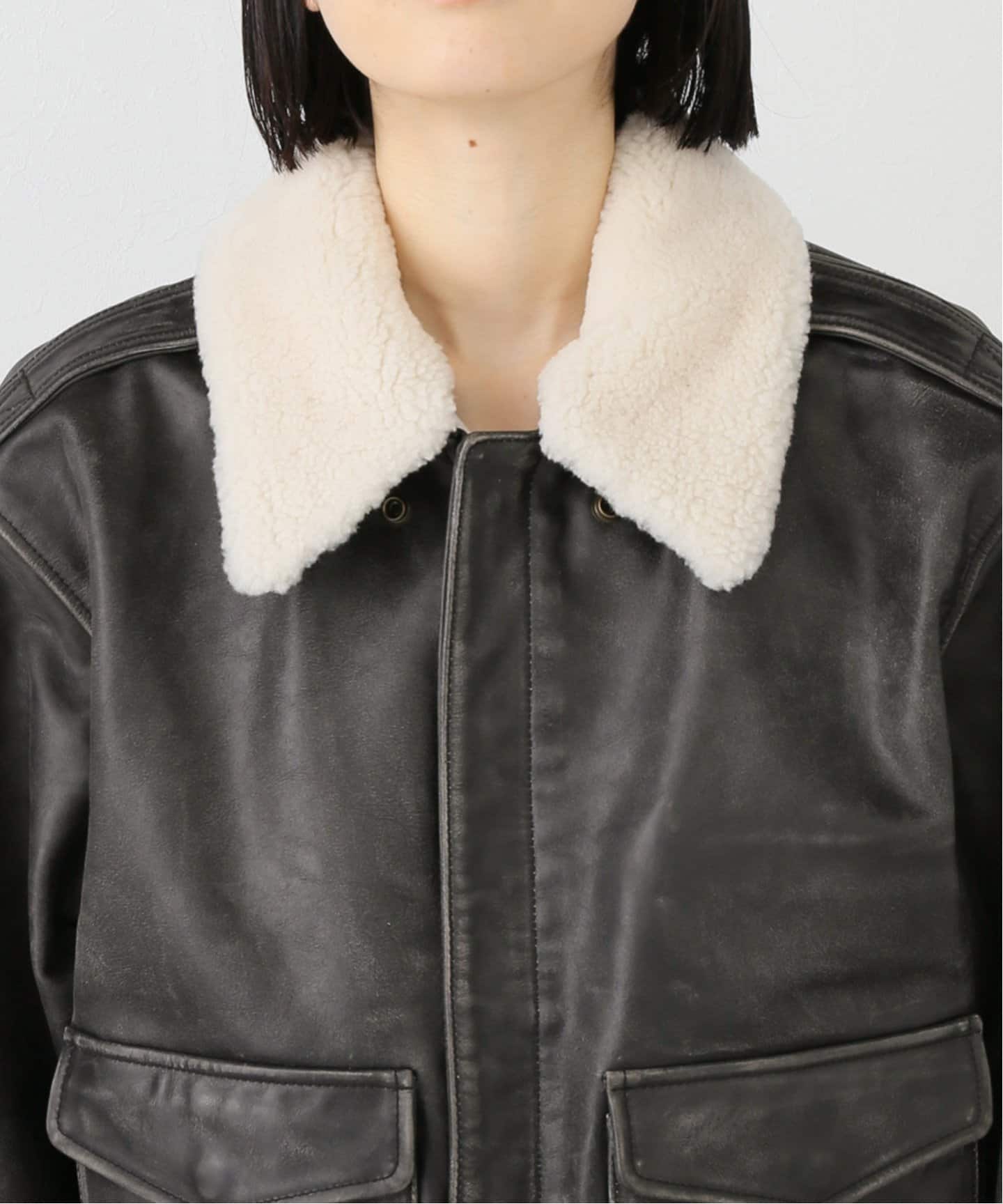 GLOWNY/グロウニー AIR FORCE LEATHER JACKET 2（レザージャケット