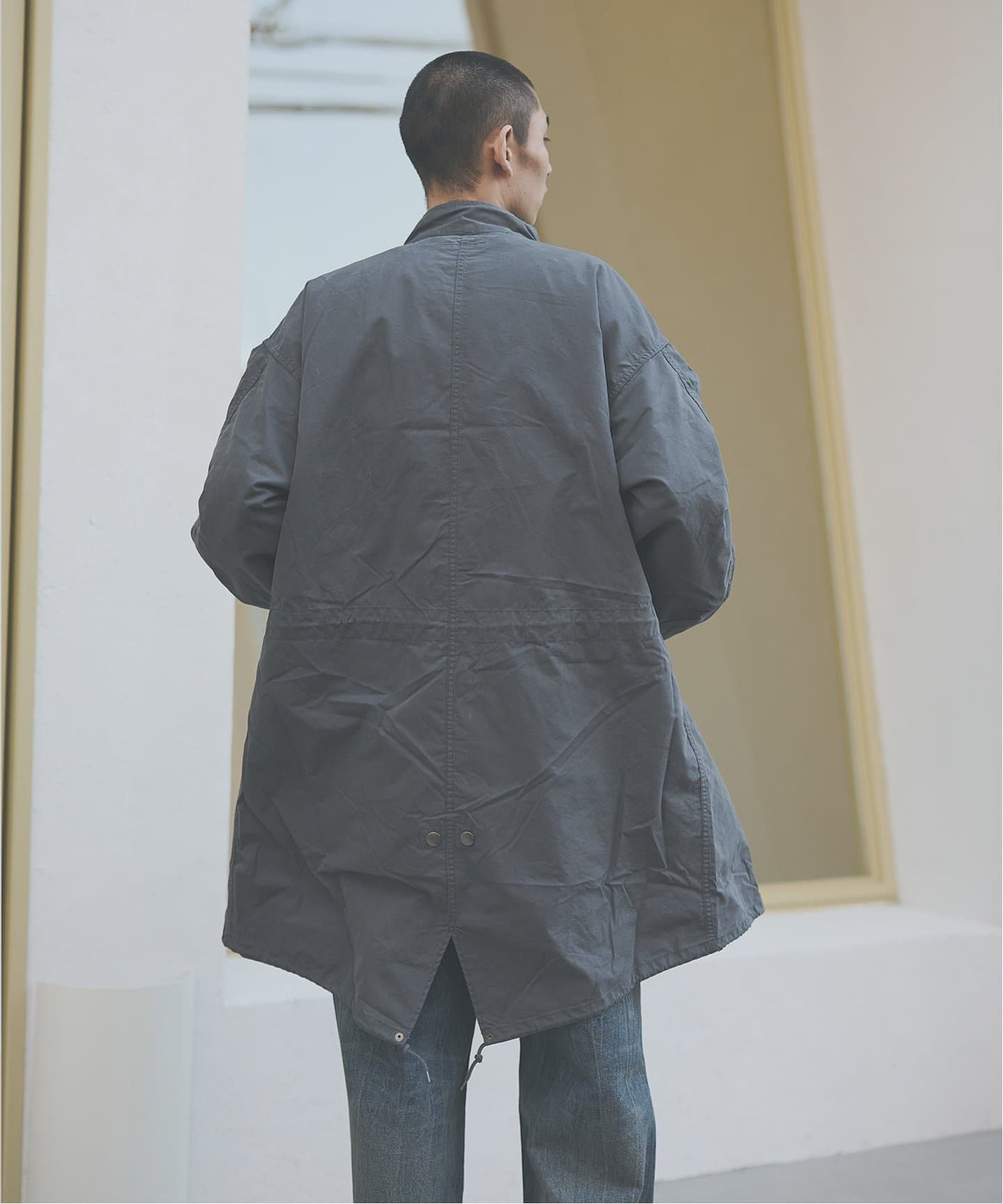 コート+ライナーの2点セット】65 フィッシュテール モッズコート