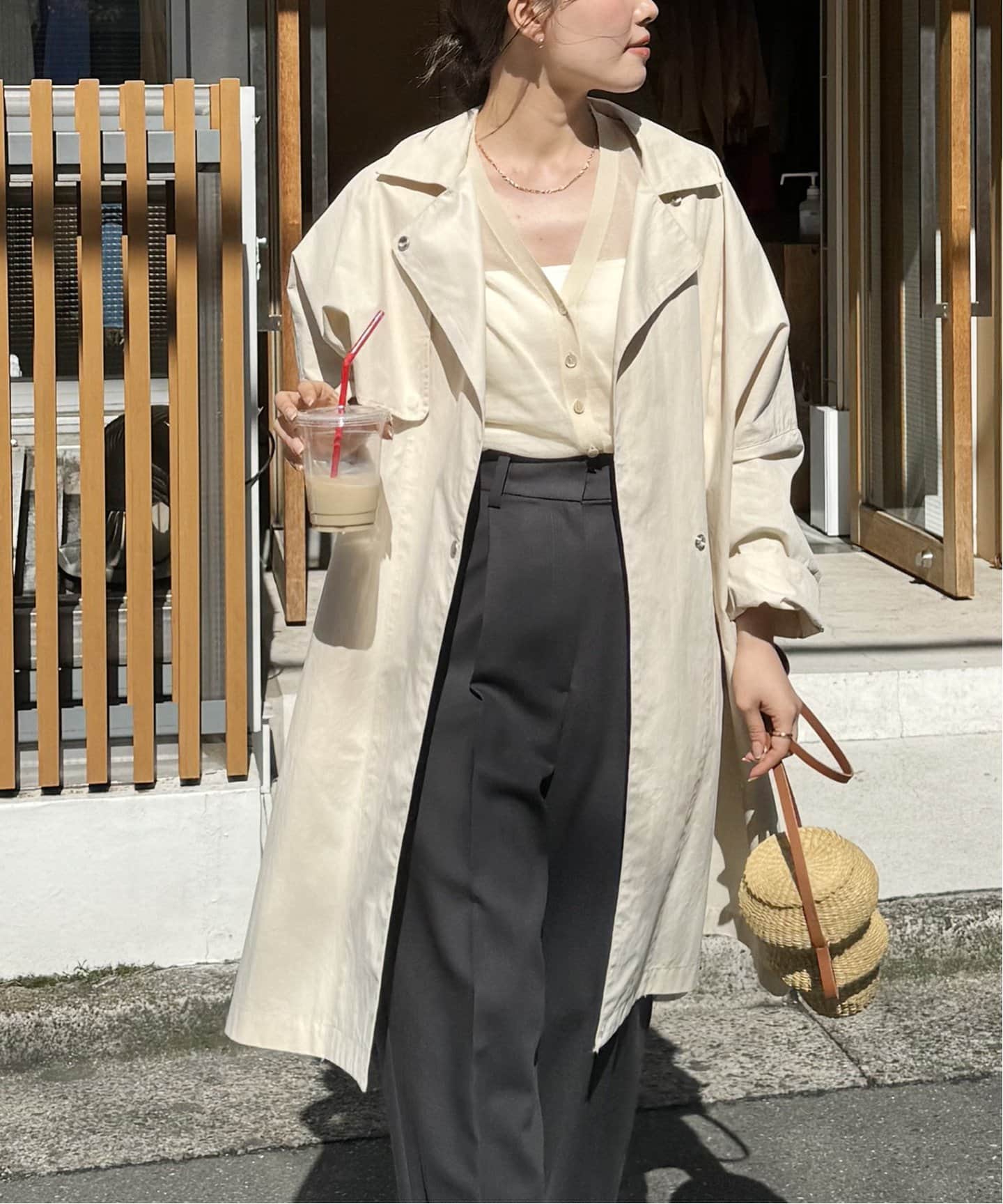 Plage｜《テントコート》STAFF SNAP！人気アウターの身長別着こなし術