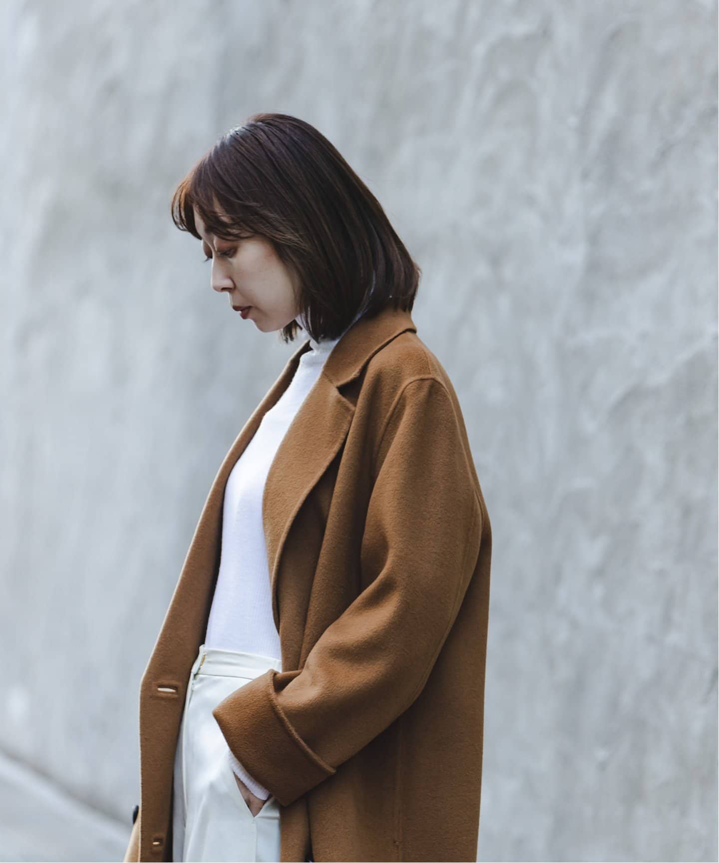 Super160sチェスターミドルコート（チェスターコート）｜NOBLE